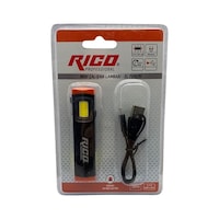 Rico Mini Çalışma Lambası El Feneri Rc0032 Siyah - Turuncu