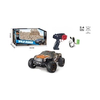 Şarjlı 1:10 Rc Dev Off-road Araba 15km/h Hızlı Arazi Aracı 40 Cm - Turuncu Şarjlı 1:10 Rc Dev Off-road Araba 15km/h Hızlı Arazi Aracı 40 Cm - Turuncu