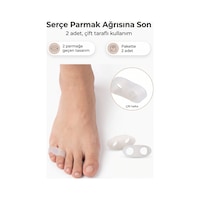 Silikon Serçe Parmak Koruyucu 1 Çift Silikon Serçe Parmak Koruyucu 1 Çift