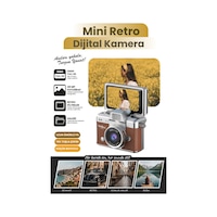 Teknoloji Gelsin Mini 1080P Ekranlı Dijital Anahtarlık Vlog Kamerası Teknoloji Gelsin Mini 1080P Ekranlı Dijital Anahtarlık Vlog Kamerası