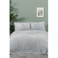 Elart Polen Battaniye Seti Çift Kişilik Wellsoft 3 Parça 230x250 Cm Gri Gri Elart Polen Battaniye Seti Çift Kişilik Wellsoft 3 Parça 230x250 Cm Gri Gri