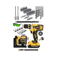 Assur Profesyonel 12v Çift Akülü 12 Köşe 360 Lazer Hizalama & Akülü Vidalama Set-1656 Assur Profesyonel 12v Çift Akülü 12 Köşe 360 Lazer Hizalama & Akülü Vidalama Set-1656