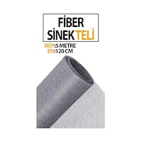 Fiber Sinek Teli En 120 Cm Boy 5 Metre