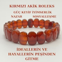Yıldız Doğal Taş Kırmızı Akik Doğal Taş Roleks Bileklik Çok Renkli Yıldız Doğal Taş Kırmızı Akik Doğal Taş Roleks Bileklik Çok Renkli