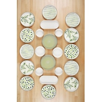 Kitchen Life Greentree Stackable 22 Parça 12 Kişilik Kahvaltı Takımı Çok Renkli Kitchen Life Greentree Stackable 22 Parça 12 Kişilik Kahvaltı Takımı Çok Renkli