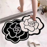 Bungari Rose Banyo Paspası 60x100cm Kaydırmaz Tabanlı Djtbanyo Renkli Bungari Rose Banyo Paspası 60x100cm Kaydırmaz Tabanlı Djtbanyo Renkli