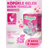 Funeco Pop Pınk Klozet Tuvalet Wc Temizleyici, Avantajlı Set, 2 Kutu, 8 Paket Aktif Köpüklü, Ekolojik Funeco Pop Pınk Klozet Tuvalet Wc Temizleyici, Avantajlı Set, 2 Kutu, 8 Paket Aktif Köpüklü, Ekolojik