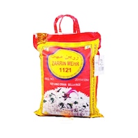 Zarrin Mehr 1121 Uzun Taneli Basmati Kokulu Pirinç 5 KG Zarrin Mehr 1121 Uzun Taneli Basmati Kokulu Pirinç 5 KG