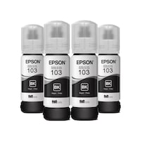 Epson 103 EcoTank L3266 Dörtlü Siyah Mürekkep Kartuş Seti Epson 103 EcoTank L3266 Dörtlü Siyah Mürekkep Kartuş Seti