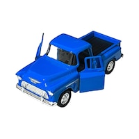 Chevrolet Stepside Mavi Pikap Oyuncak Lisanslı Diecast Metal Çek Bırak Araba Chevrolet Stepside Mavi Pikap Oyuncak Lisanslı Diecast Metal Çek Bırak Araba