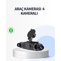 4 Kameralı Araç İçi Kamera 1080p Gps Takip Wifi Gece Görüşlü 4 Kameralı Araç İçi Kamera 1080p Gps Takip Wifi Gece Görüşlü