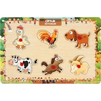 Maketçiniz Interaktif Tutmalı Puzzle Çiftlik Hayvanları Maketçiniz Interaktif Tutmalı Puzzle Çiftlik Hayvanları