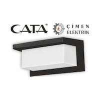 Cata Ct 7084 Cunda Led Aplik Dış Mekan Siyah Cata Ct 7084 Cunda Led Aplik Dış Mekan Siyah
