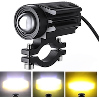1 Adet Alüminyum Gövdeli Profesyonel Motosiklet / Atv Led Sis Farı - Kelepçeli 1 Adet Alüminyum Gövdeli Profesyonel Motosiklet / Atv Led Sis Farı - Kelepçeli