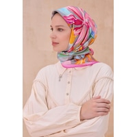 Belli Twill İpek Eşarp - 4107-34 Gri Pembe Gri Pembe Belli Twill İpek Eşarp - 4107-34 Gri Pembe Gri Pembe