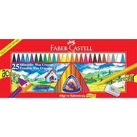 Faber-Castell Silinebilir Wax Crayon Mum Pastel Boya 25'li Faber-Castell Silinebilir Wax Crayon Mum Pastel Boya 25'li