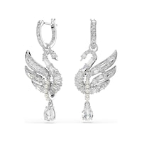 5723388 Swarovski Küpe Swan:pe Whı/rhs Metalik 5723388 Swarovski Küpe Swan:pe Whı/rhs Metalik