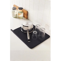 Siyah Renkli Ekstra Emici Bulaşık Kurutma Matı & Mutfak Tezgah Üstü Örtüsü 45x34 Cm Çok Renkli Siyah Renkli Ekstra Emici Bulaşık Kurutma Matı & Mutfak Tezgah Üstü Örtüsü 45x34 Cm Çok Renkli