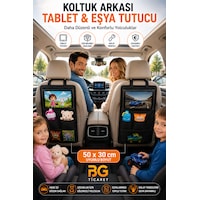 2 Adet Araç İçi Tablet Tutucu Koltuk Arkası Organizer Araba Oto Çocuk Çok Bölmeli Organizer Cepli Eşya Düzenleyici 2 Adet Araç İçi Tablet Tutucu Koltuk Arkası Organizer Araba Oto Çocuk Çok Bölmeli Organizer Cepli Eşya Düzenleyici