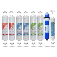 Kapalı Kasa 12'' Su Arıtma Filtresi Cihazı 80 Gpd King Membranlı Inline Yıllık Filtre Seti Kapalı Kasa 12'' Su Arıtma Filtresi Cihazı 80 Gpd King Membranlı Inline Yıllık Filtre Seti