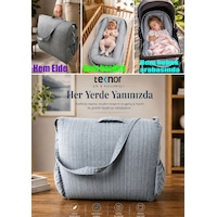 Teknor Çok Amaçlı Taşınabilir Anne Çantası- Bebek Yatağı - Yastık Destekli Yatağı- Emzirme Yastığı Teknor Çok Amaçlı Taşınabilir Anne Çantası- Bebek Yatağı - Yastık Destekli Yatağı- Emzirme Yastığı