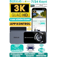 360+ Botslab Hk50 Wi-fi 1620p 150° Ultra Geniş Açı Gece Görüşlü Akıllı Araç Içi Kamera (2024) 360+ Botslab Hk50 Wi-fi 1620p 150° Ultra Geniş Açı Gece Görüşlü Akıllı Araç Içi Kamera (2024)