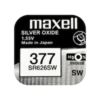 Maxell 377 SR626SW 1.55V Saat Pili 10'lu Maxell 377 SR626SW 1.55V Saat Pili 10'lu