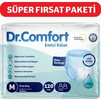 Dr. Comfort Emici Külot Yetişkin Hasta Bezi M 4 x 30'lu