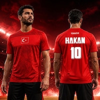Bk Gift Kişiye Özel İsimli Ve Numaralı Türkiye Milli Takım Forması - Tek Yürek Milli Takım Ruhu Kırmızı Bk Gift Kişiye Özel İsimli Ve Numaralı Türkiye Milli Takım Forması - Tek Yürek Milli Takım Ruhu Kırmızı