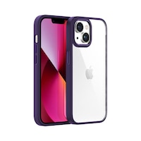Buff Apple Uyumlu iPhone 13 New Air Bumper Kılıf Mor Buff Apple Uyumlu iPhone 13 New Air Bumper Kılıf Mor