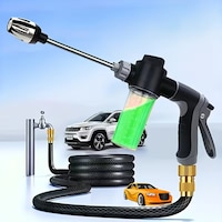 Yüksek Basınçlı Sulama Yıkama Köpük Tabancası 360 Dönebilen Bahçe Sulama Araba Yıkama Seti Siyah-gri Yüksek Basınçlı Sulama Yıkama Köpük Tabancası 360 Dönebilen Bahçe Sulama Araba Yıkama Seti Siyah-gri