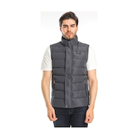 Slazenger Zula Erkek Yelek Gri Slazenger Zula Erkek Yelek Gri