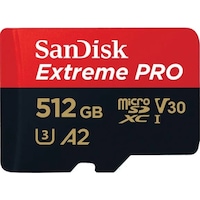 SanDisk Extrem Pro SDSQXCD-512G-GN6MA 512 GB microSDXC UHS-I A2 V30 Adaptörlü Hafıza Kartı SanDisk Extrem Pro SDSQXCD-512G-GN6MA 512 GB microSDXC UHS-I A2 V30 Adaptörlü Hafıza Kartı