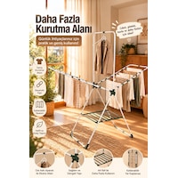 Doğrular Perilla 17042 Violet Çamaşır Kurutmalığı Kurutmalık Askı Beyaz Doğrular Perilla 17042 Violet Çamaşır Kurutmalığı Kurutmalık Askı Beyaz