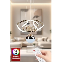 Lzy Avize Store Kumandalı Led Avize 3 Renk Küçük Dron Toplu Gold Salon,mutfak,yatak Odası,koridor Lzy Avize Store Kumandalı Led Avize 3 Renk Küçük Dron Toplu Gold Salon,mutfak,yatak Odası,koridor