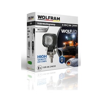 Wolfram Wolf Serisi 32401 Çalışma Lambası Kare Mini 425 Lümen Flood - Wolfram 32401 Wolfram Wolf Serisi 32401 Çalışma Lambası Kare Mini 425 Lümen Flood - Wolfram 32401