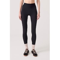 Los Ojos X Ece Siyah Yüksek Bel Spor Tayt Mono Leggings Siyah Siyah Los Ojos X Ece Siyah Yüksek Bel Spor Tayt Mono Leggings Siyah Siyah