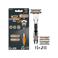 Bic Flex 5 Hybrid Erkek Tıraş Bıçağı 1 Sap + 2 Başlık (5 Bıçak) Bic Flex 5 Hybrid Erkek Tıraş Bıçağı 1 Sap + 2 Başlık (5 Bıçak)
