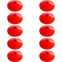 Antrenman Çanağı 10'lu Set Kırmızı Antrenman Çanağı 10'lu Set Kırmızı