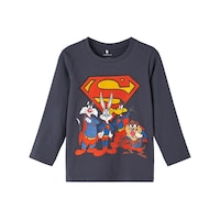 Name It Bisiklet Yaka Baskılı Antrasit Erkek Çocuk Sweatshirt 13221181 001 Name It Bisiklet Yaka Baskılı Antrasit Erkek Çocuk Sweatshirt 13221181 001