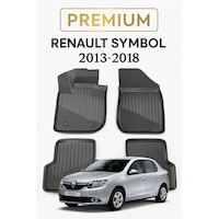 Renault Symbol 2013-2018 Uyumlu 3d Oto Paspas Premium Renault Symbol 2013-2018 Uyumlu 3d Oto Paspas Premium