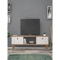 Mbes Mobilya Eda Atlantik-Beyaz 140 Cm Tv Ünitesi Mbes Mobilya Eda Atlantik-Beyaz 140 Cm Tv Ünitesi