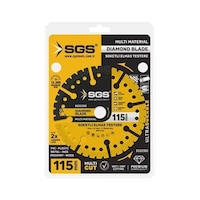 Sgs Çok Amaçlı Multi Material Elmas Kesme Diski 115mm. Sgs2360 Sgs Çok Amaçlı Multi Material Elmas Kesme Diski 115mm. Sgs2360