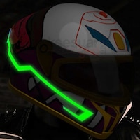 Motosiklet Kask Ledi Yeşil Renk - 3 Farklı Mod - Motosiklet Renkli İkaz Ledi Motosiklet Kask Ledi Yeşil Renk - 3 Farklı Mod - Motosiklet Renkli İkaz Ledi