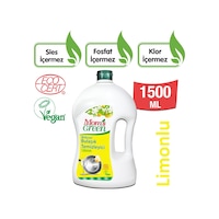 Mom's Green Bitkisel Elde Bulaşık Temizleyici Limon 1500 ML Mom's Green Bitkisel Elde Bulaşık Temizleyici Limon 1500 ML