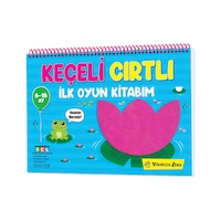 6-16 Ay İlk Cırt Cırtlı Keçeli Etkinlik Kitabım - İlk Oyun Kitabım 6-16 Ay İlk Cırt Cırtlı Keçeli Etkinlik Kitabım - İlk Oyun Kitabım