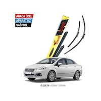 İnwells Fiat Linea 2007-2016 Muz Silecek Takımı İnwells Fiat Linea 2007-2016 Muz Silecek Takımı