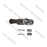 Pvc Pimapen Pencere Cam Balkon Kapısı Güvenli Emniyet Kilidi Çocuk Emniyet Mandalı Metal Antrasit 1 ADET Pvc Pimapen Pencere Cam Balkon Kapısı Güvenli Emniyet Kilidi Çocuk Emniyet Mandalı Metal Antrasit 1 ADET