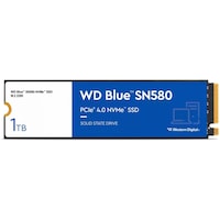 WD Blue SN580 WDS100T3B0E 4150/4150 MB/S 1 TB M.2 NVMe SSD WD Blue SN580 WDS100T3B0E 4150/4150 MB/S 1 TB M.2 NVMe SSD