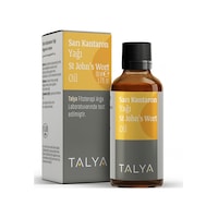 Talya Soğuk Sıkım %100 Saf ve Doğal Sarı Kantaron Yağı 50 ML Talya Soğuk Sıkım %100 Saf ve Doğal Sarı Kantaron Yağı 50 ML